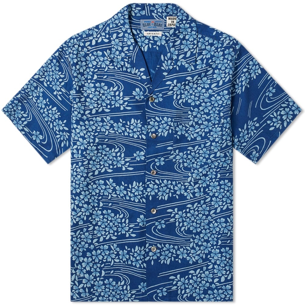 Blue Blue Japan Yamazakura & Ryusui Vacation Shirt - 1