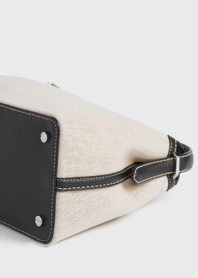 T-Lock top handle ecru/black 6