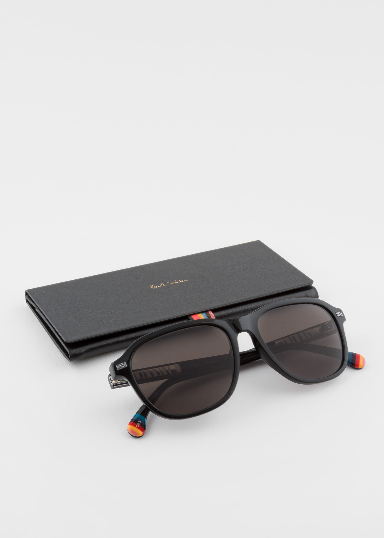 Black 'Duke' Sunglasses - 4