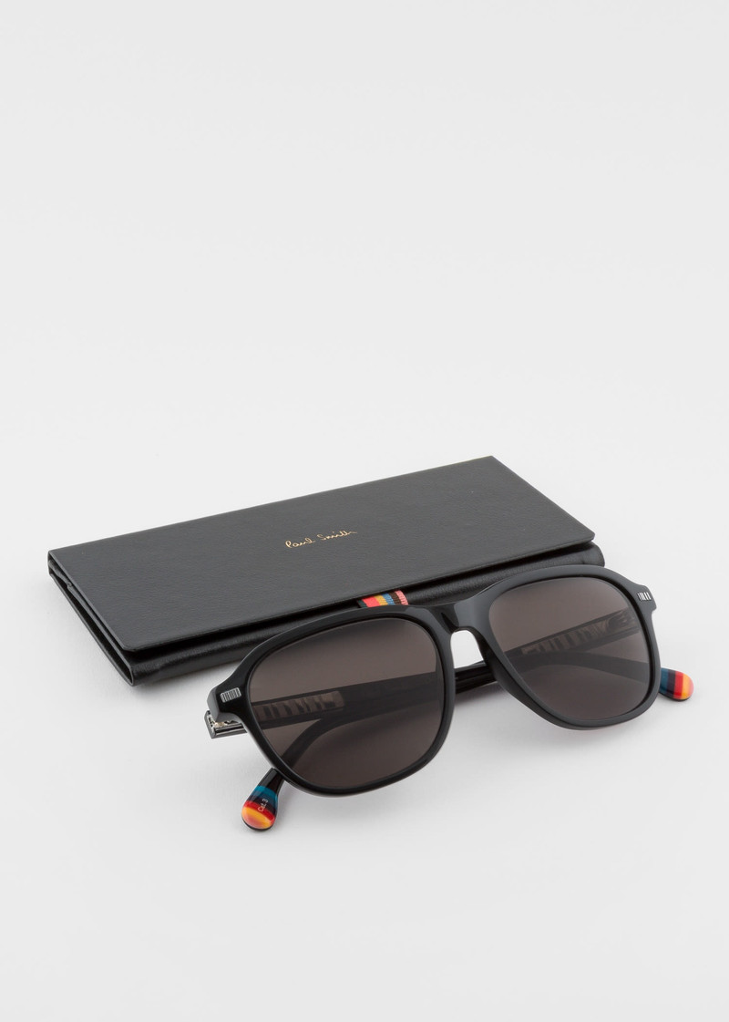 Black 'Duke' Sunglasses 4