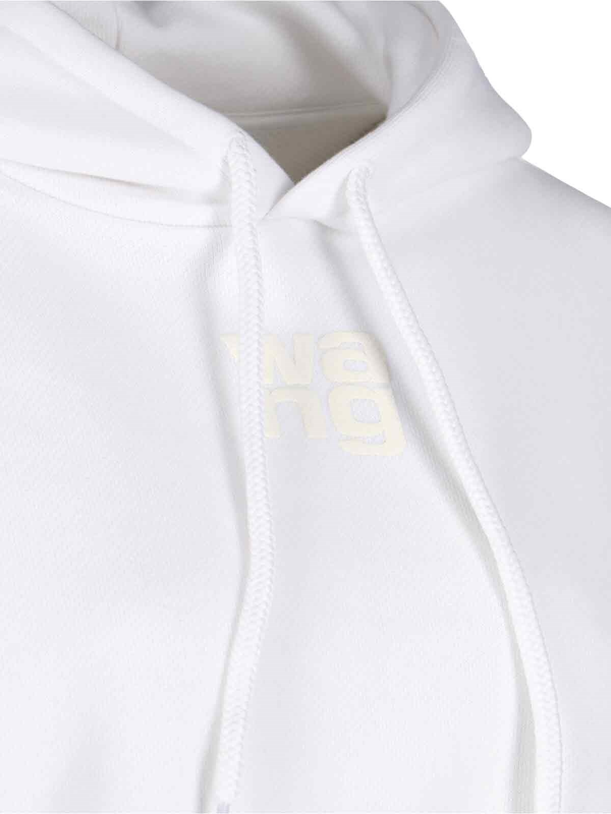 Alexander Wang LOGO HOODIE | sugar | REVERSIBLE Alexander Wang LOGO HOODIE | sugar | REVERSIBLE