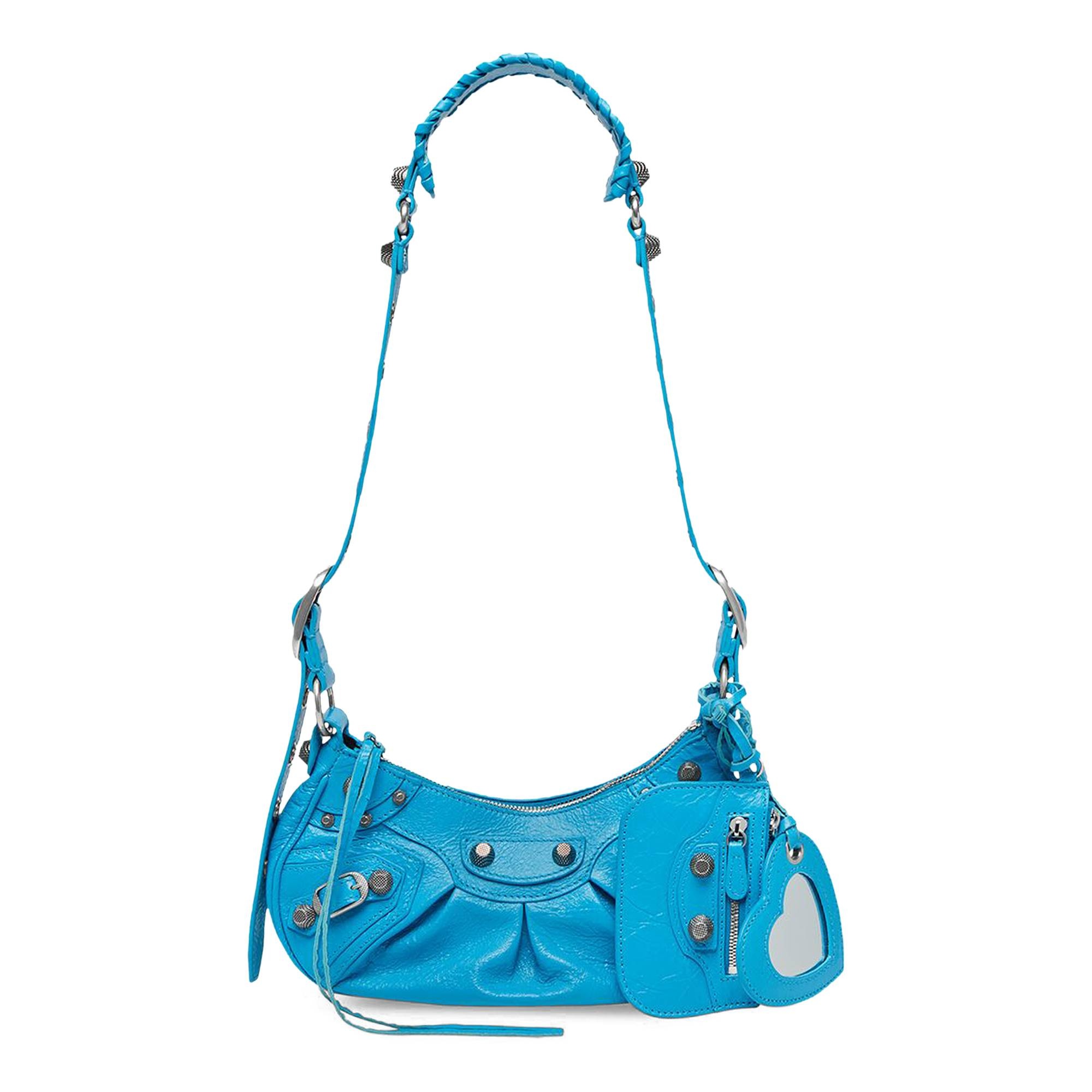 Balenciaga XS Le Cagole Shoulder Bag 'Blue' - 1