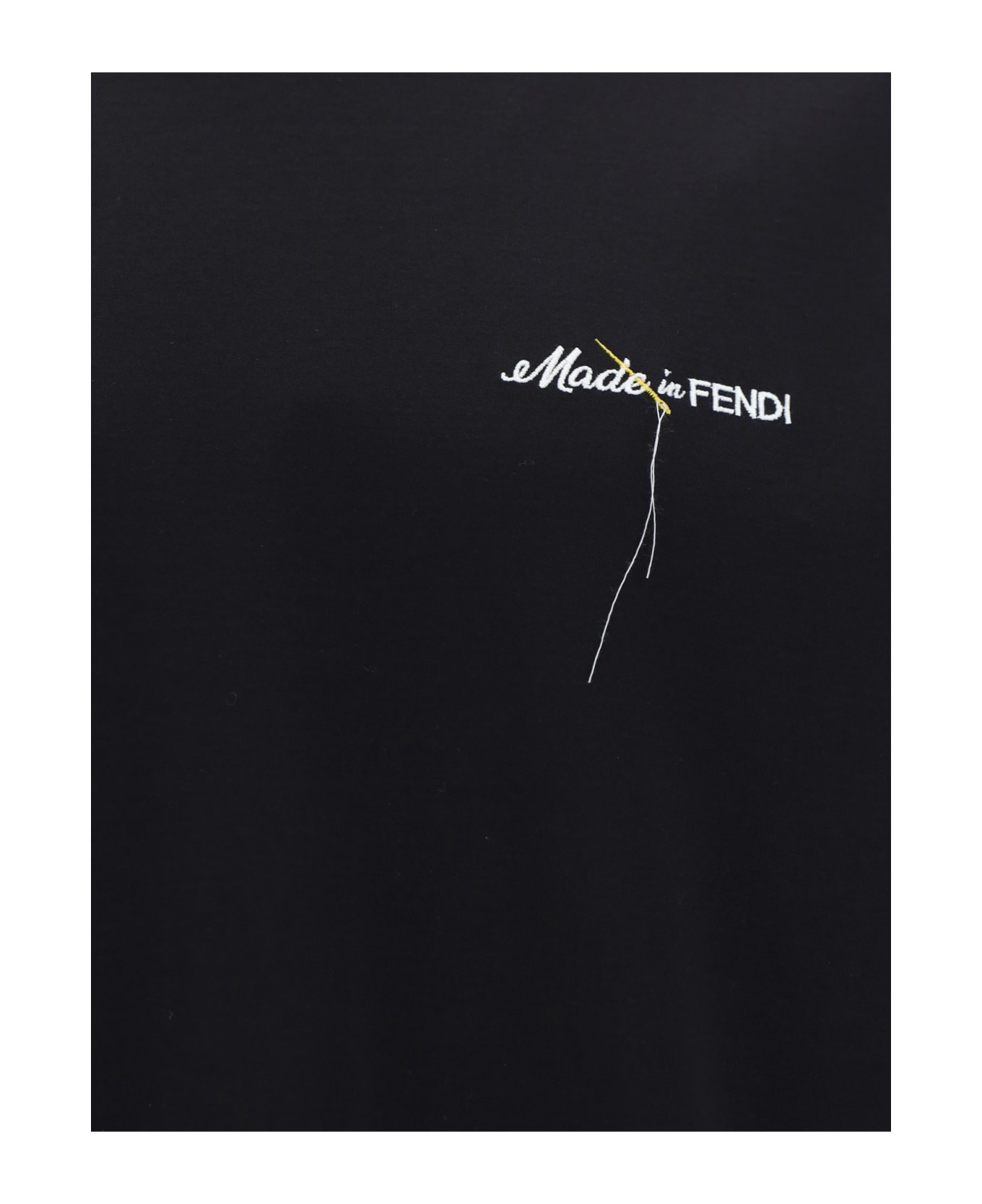 Logo Embroidered Crewneck T-shirt - 3