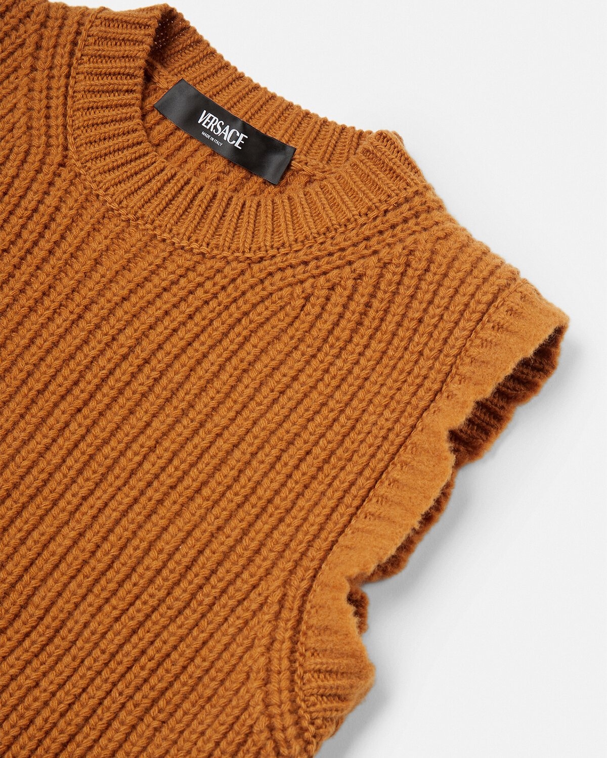 Distressed Knit Crop Top - 5