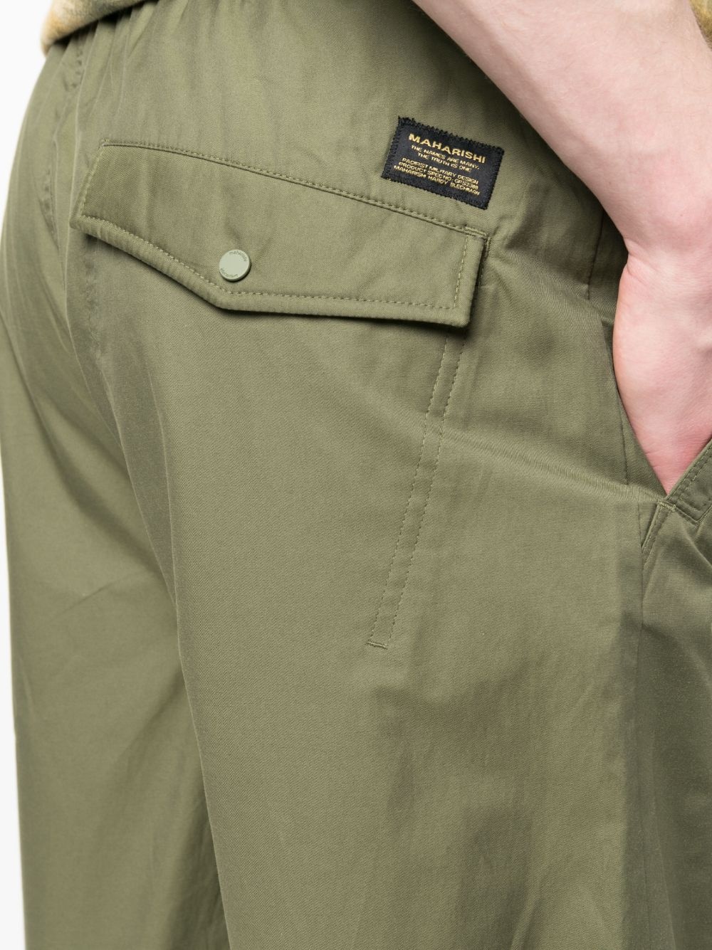elasticated-waist trousers - 5