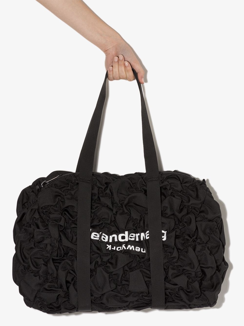 Rebound ruched-effect holdall bag - 4