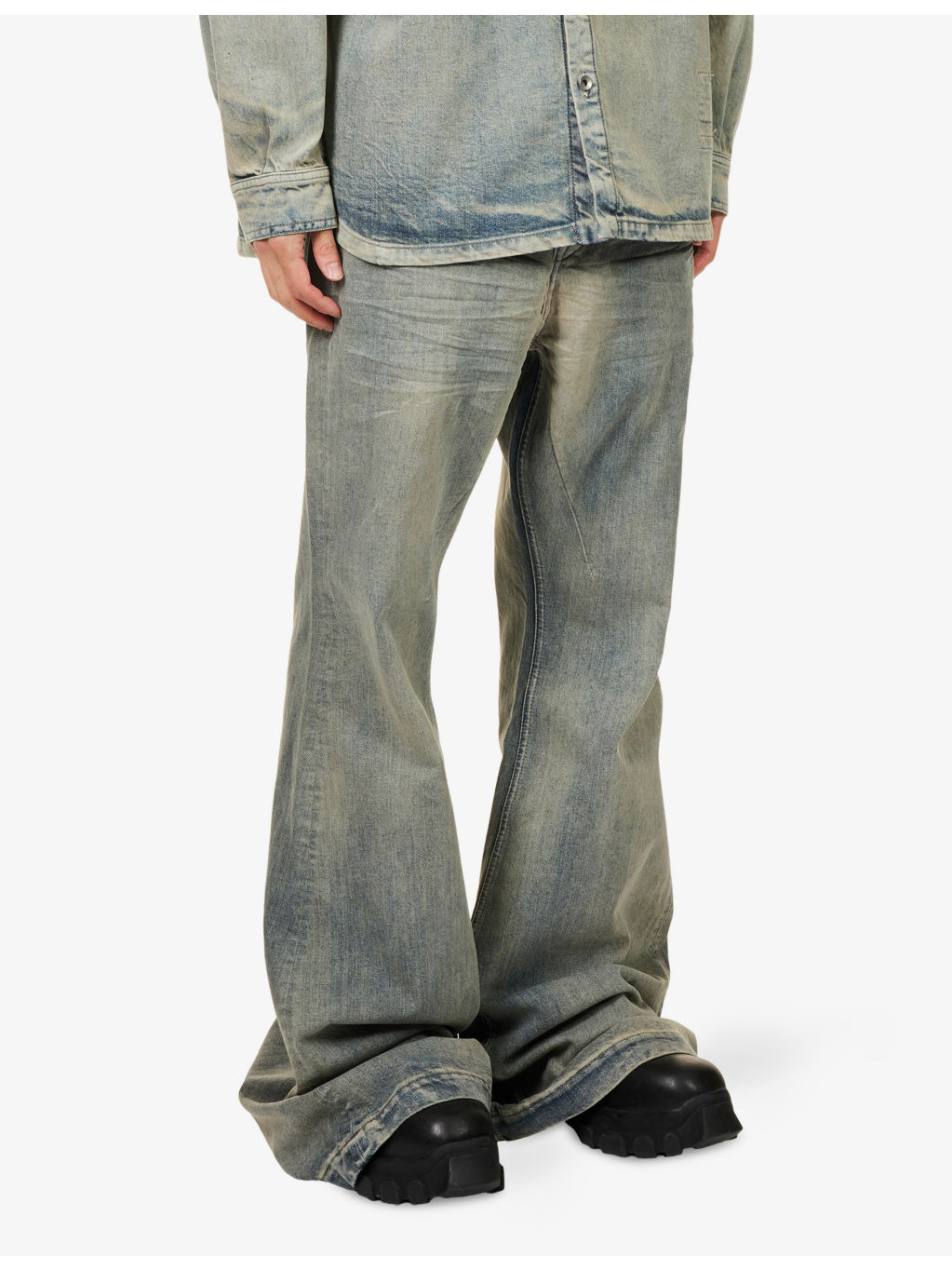 Jumbo Oversized Denim Shirt - 3