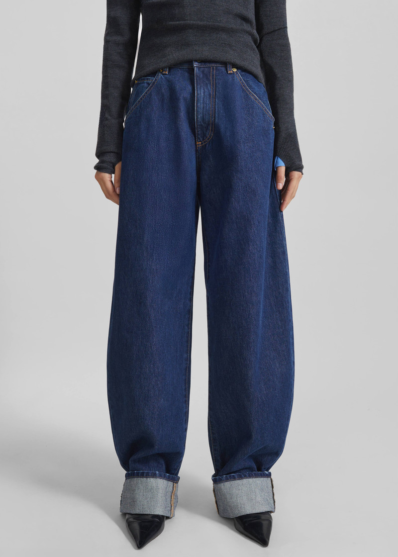 Darkpark Khris Barrel Leg Denim - Tokyo Midnight 3