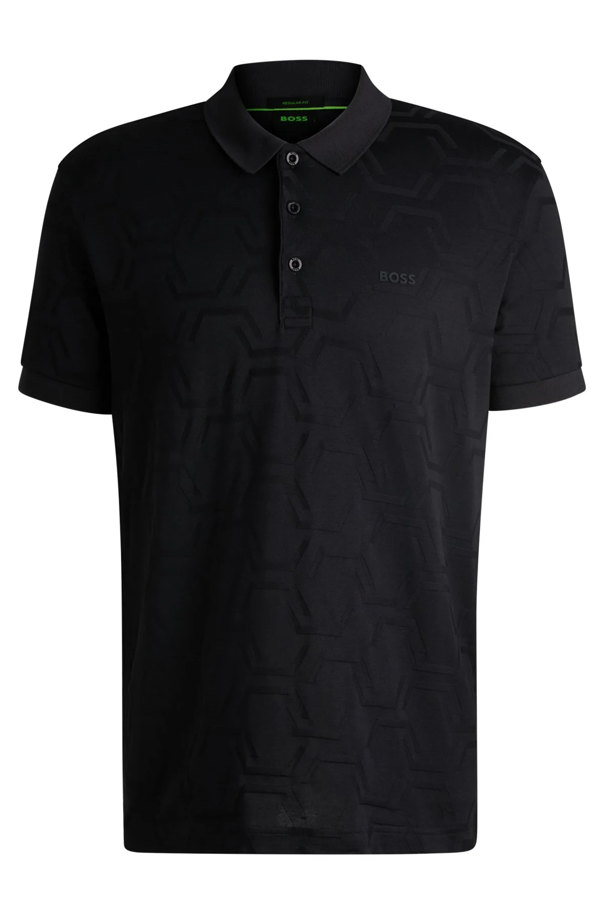 PADDY RELAXED-FIT POLO SHIRT IN QUILTED MERCERIZED COTTON - 1