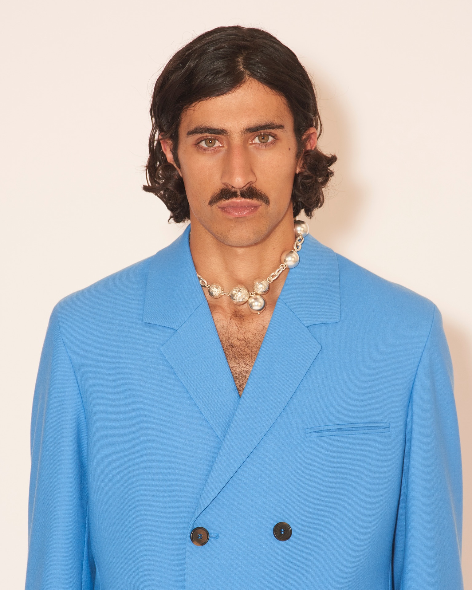 RENAN - Double breasted blazer - Camel - 7