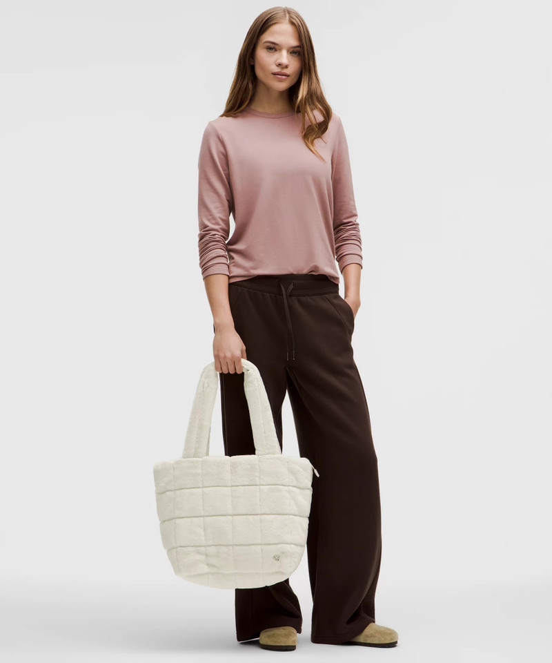 lululemon Quilted Grid Tote Bag 12L *Plush Fleece outlook
