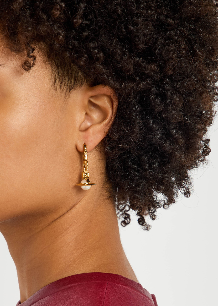 Vivienne Westwood Claude Small Mismatched Drop Earrings - 2