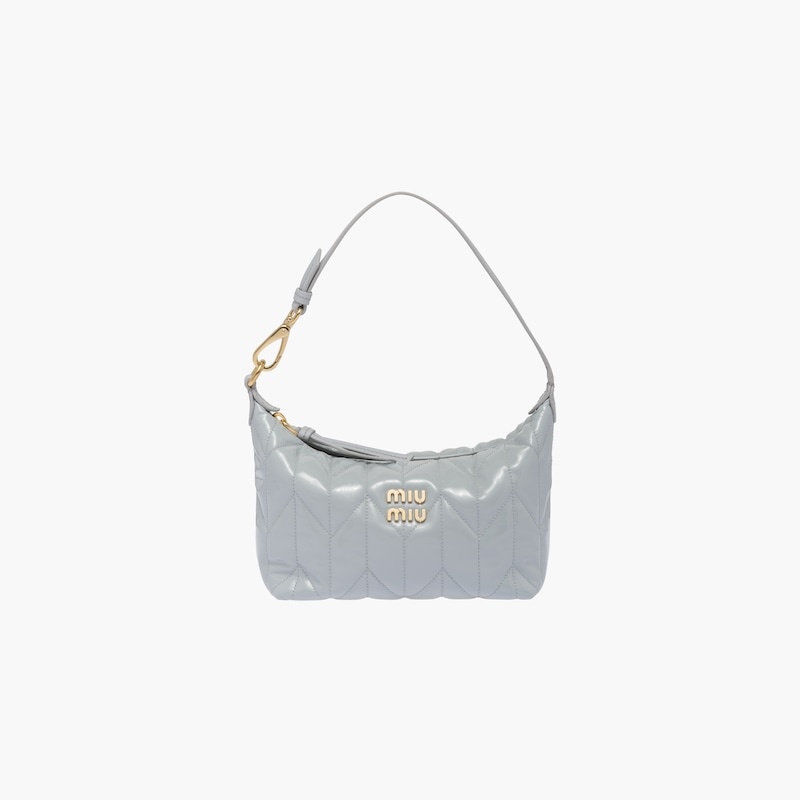 Miu Spirit matelassé ciré mini-bag - 2