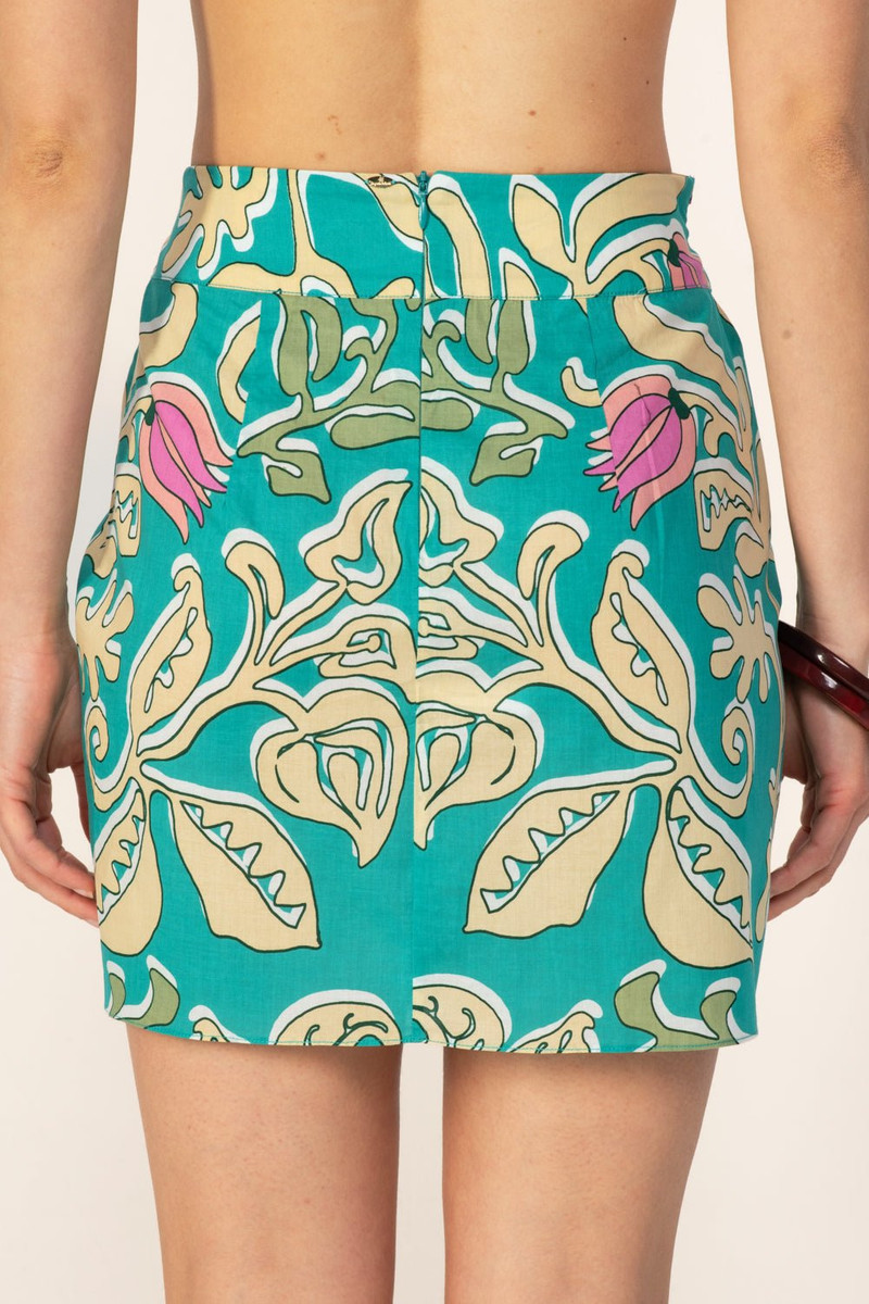 Mini Skirt Tilda - Turquoise Ritual 6
