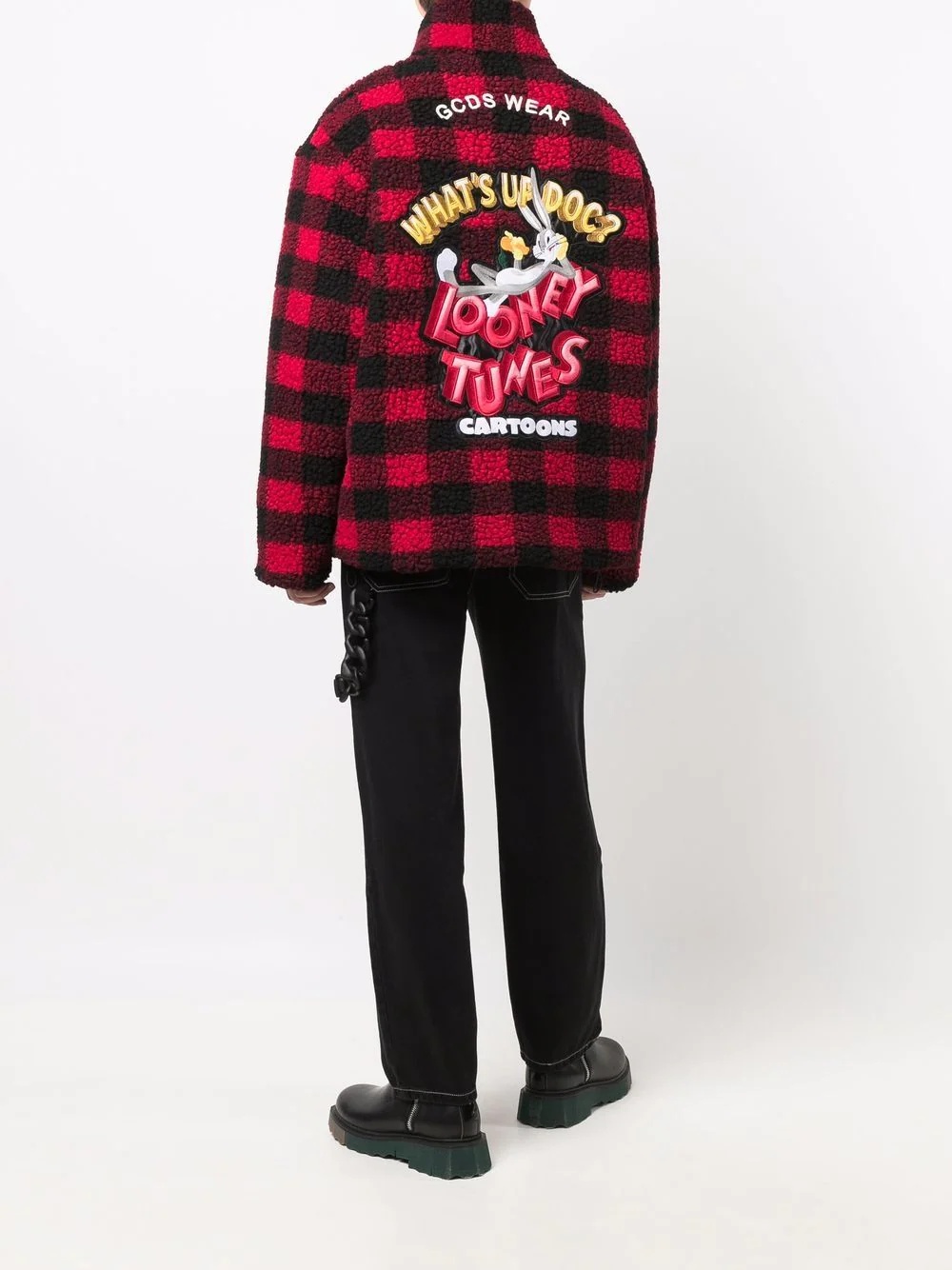 Looney Tunes checked fleece jacket - 2