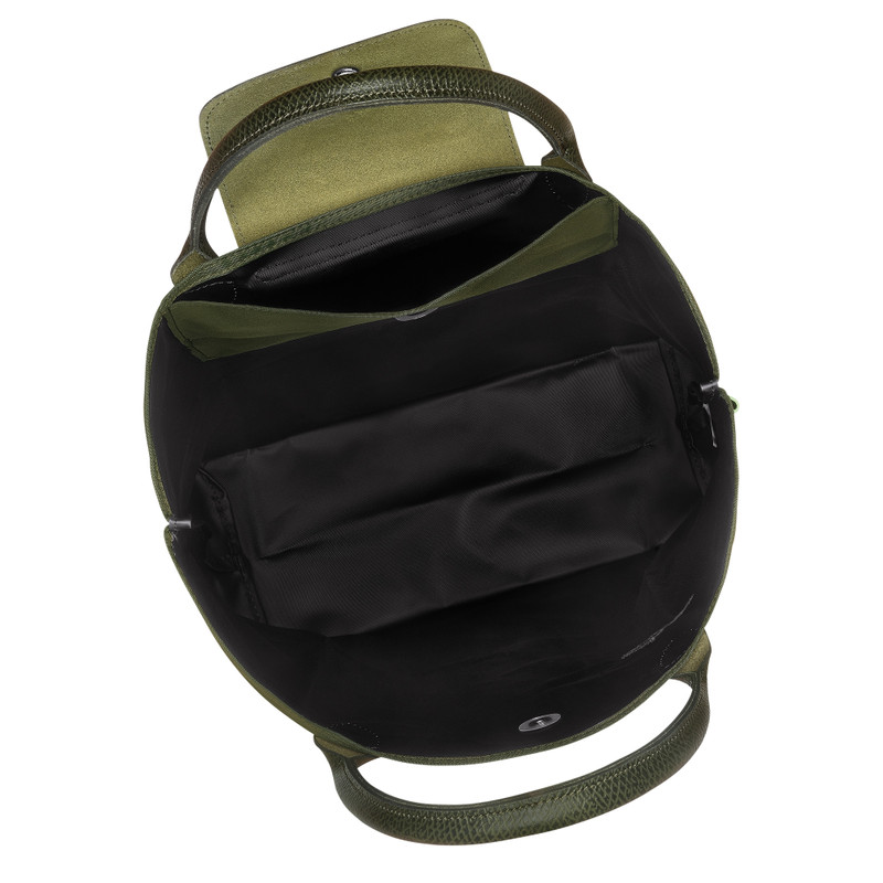 Le Pliage Green M Tote bag Forest - Canvas 5