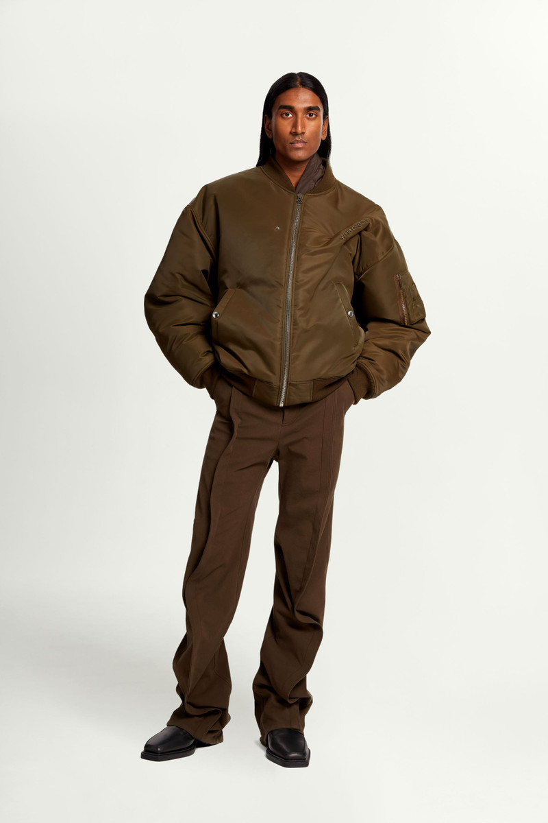 Pinched Logo Bomber 5