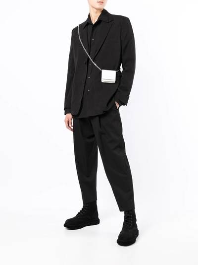 Yohji Yamamoto boxy-cut blazer outlook