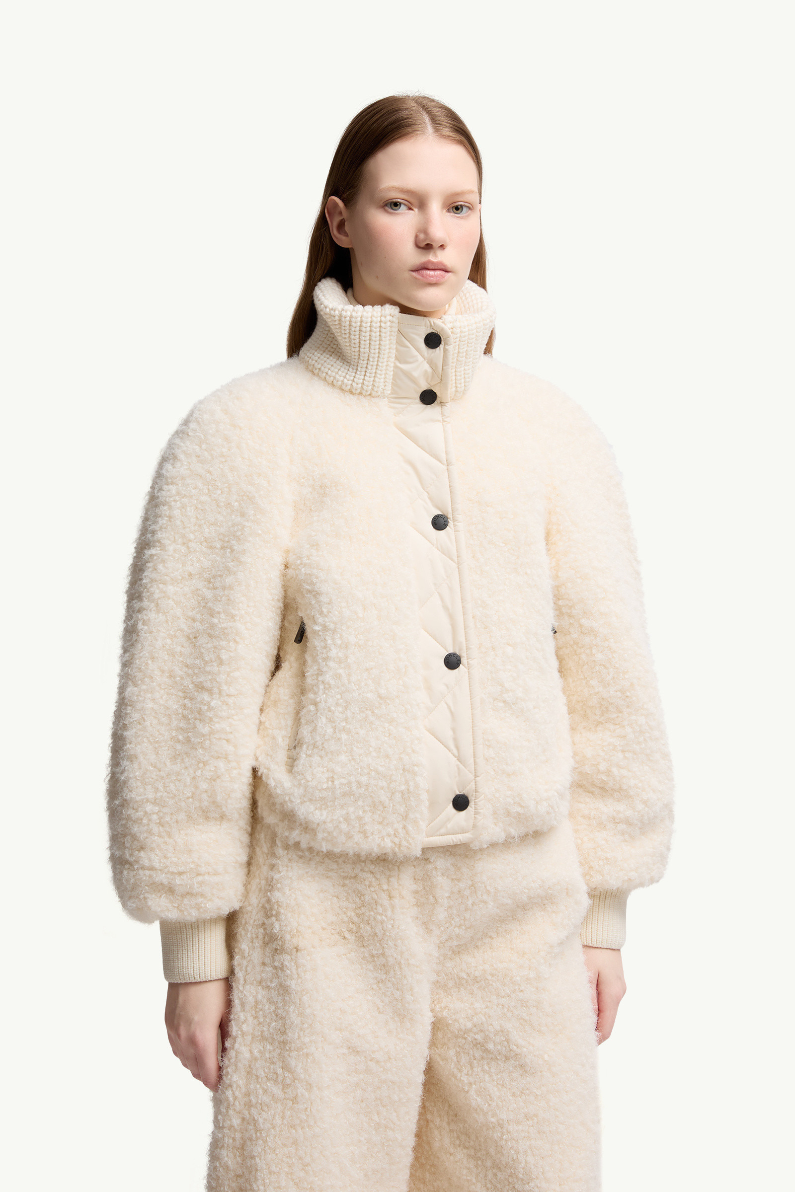Ayles Teddy & Wool Short Down Jacket - 3