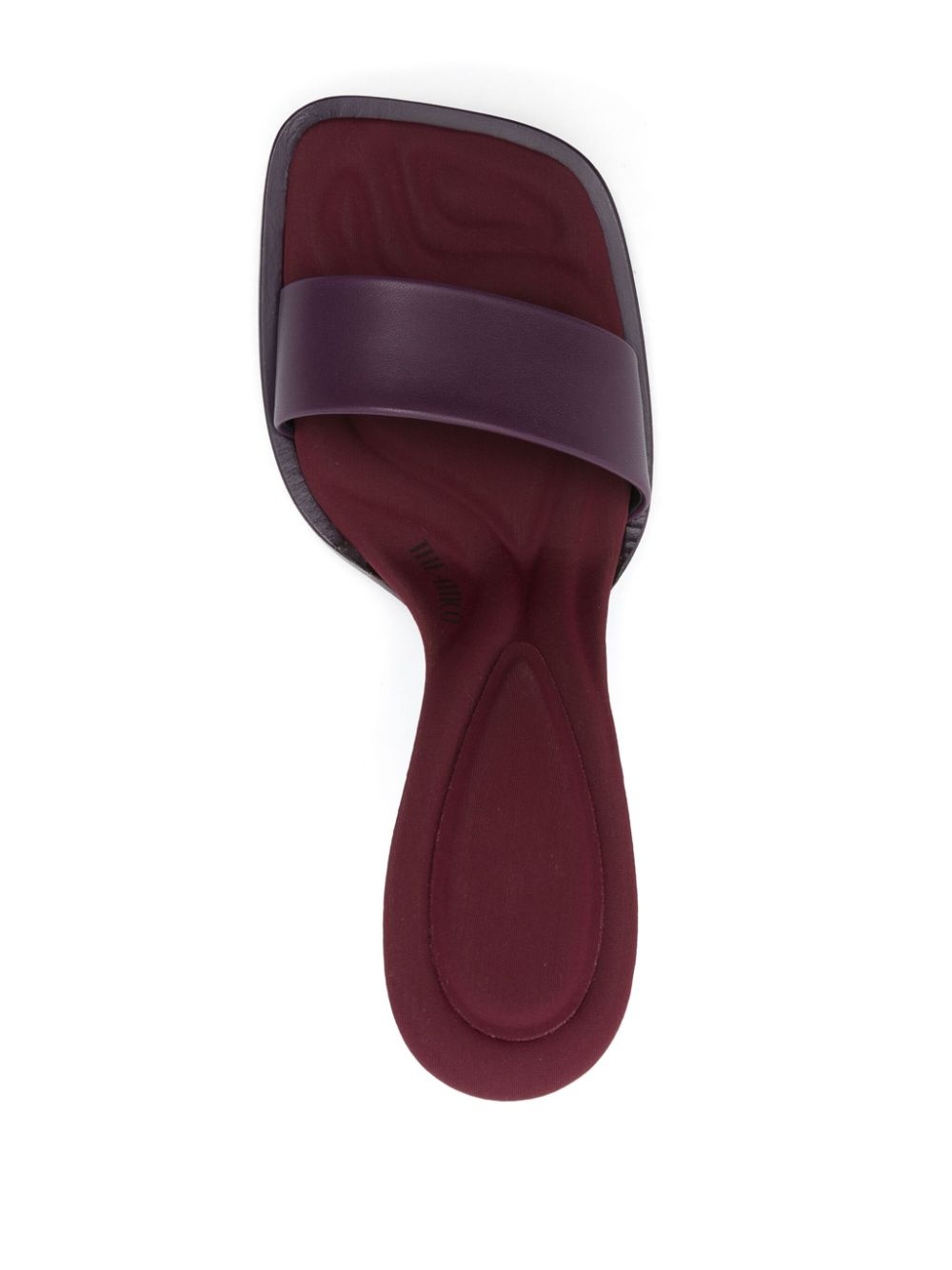 100mm leather mules - 4