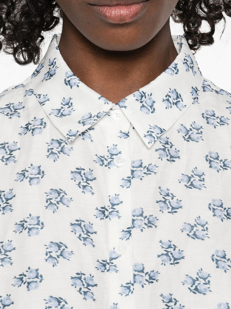 small flowers-print mini dress 5