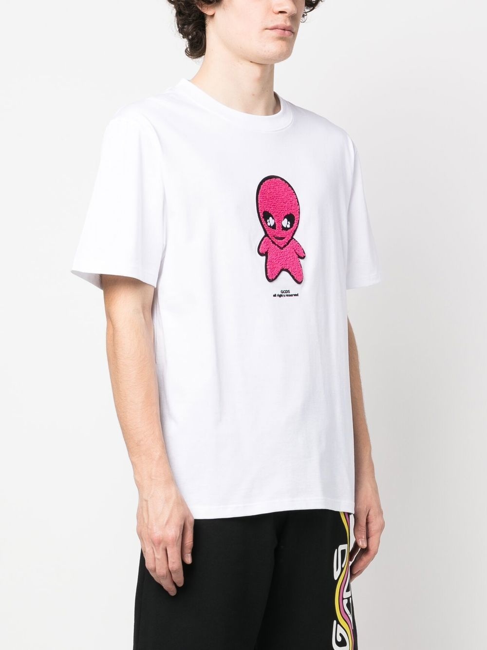 logo-print short-sleeve T-shirt - 3