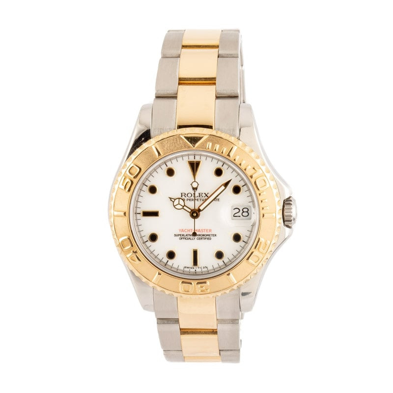 Rolex Yacht-Master 35 68623 White Dial - 2