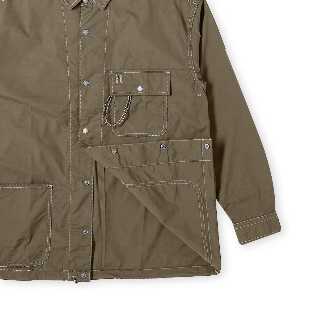 And Wander Drip Rip Shirt Jacket - 2