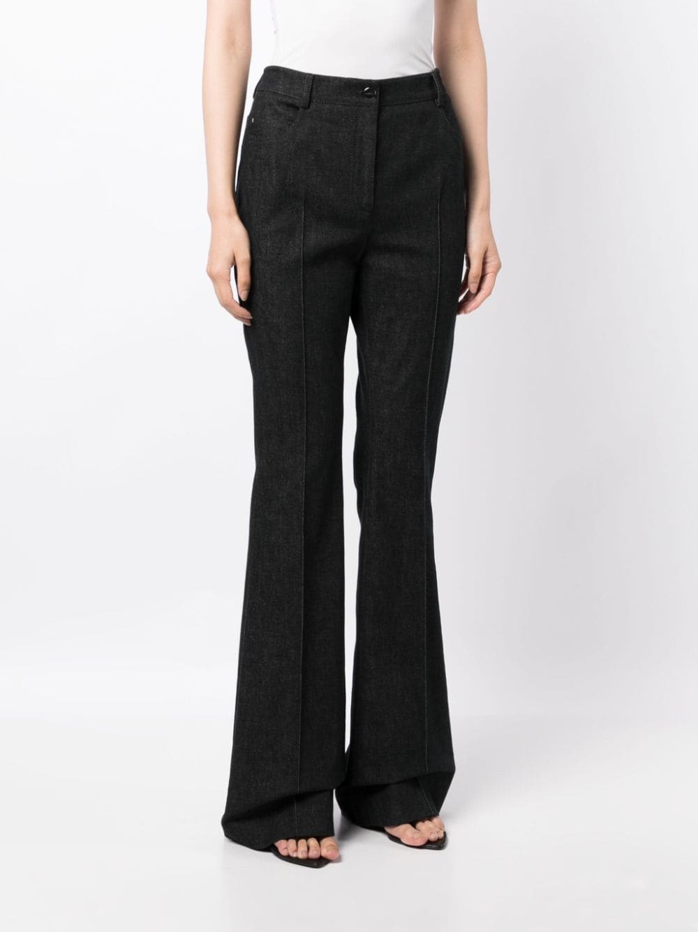 high-rise flared jeans - 3