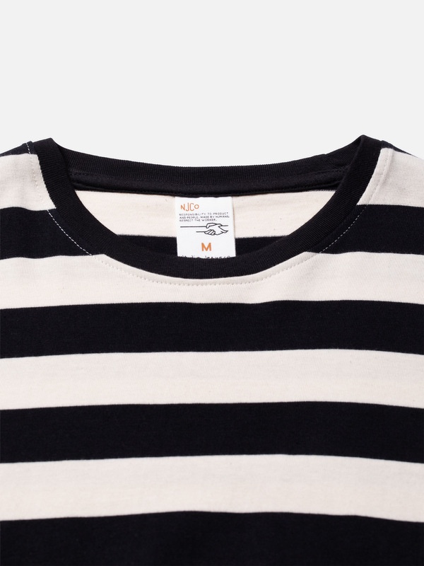 Uno Block Stripe Offwhite/Black - 3