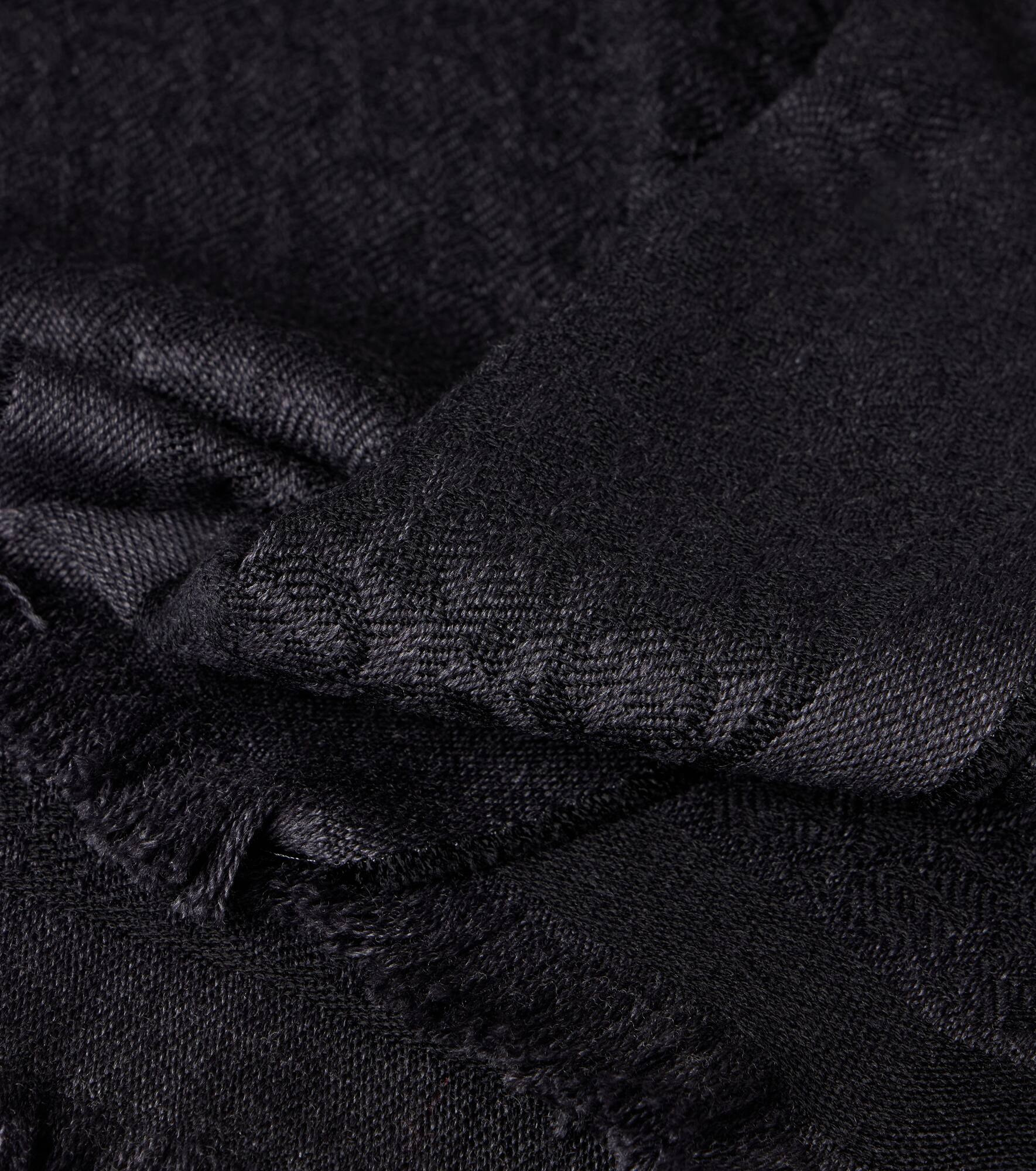 Gancini jacquard wool scarf - 4