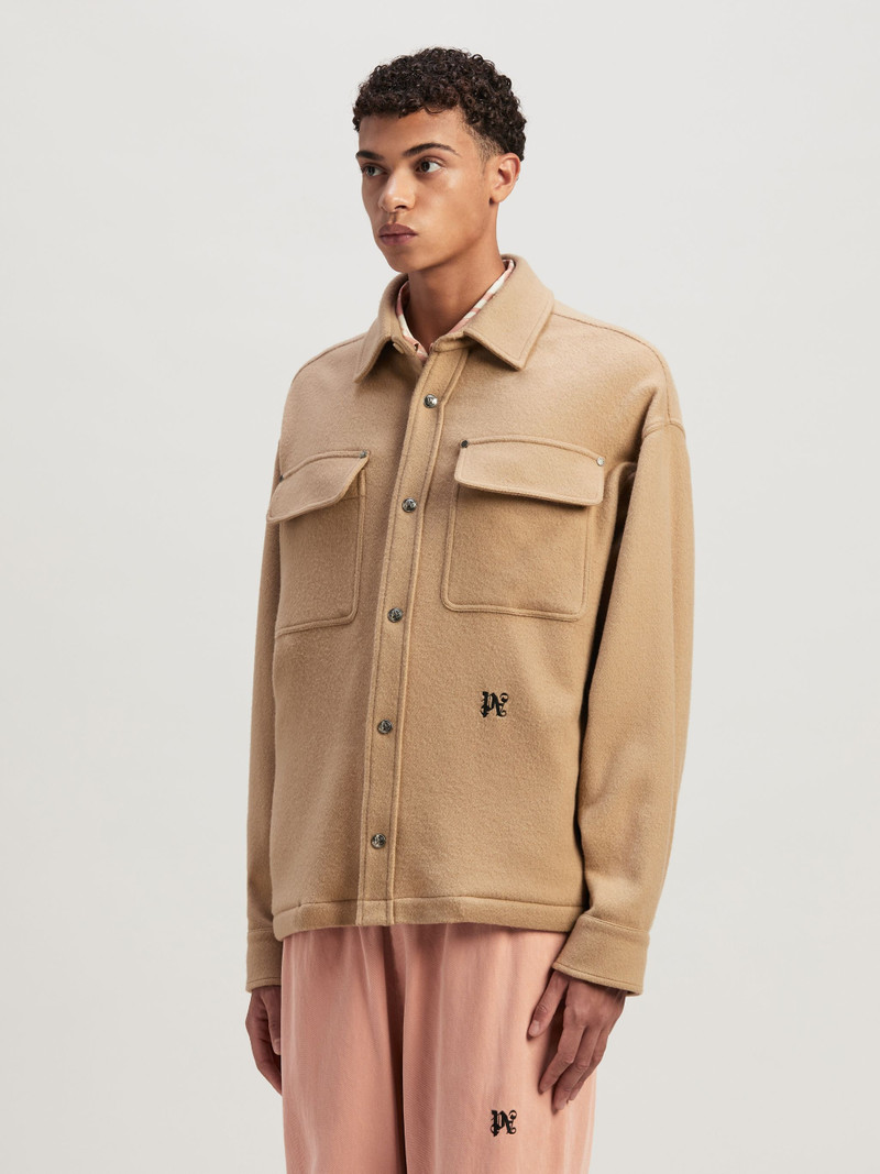 Monogram Pockets Overshirt 4