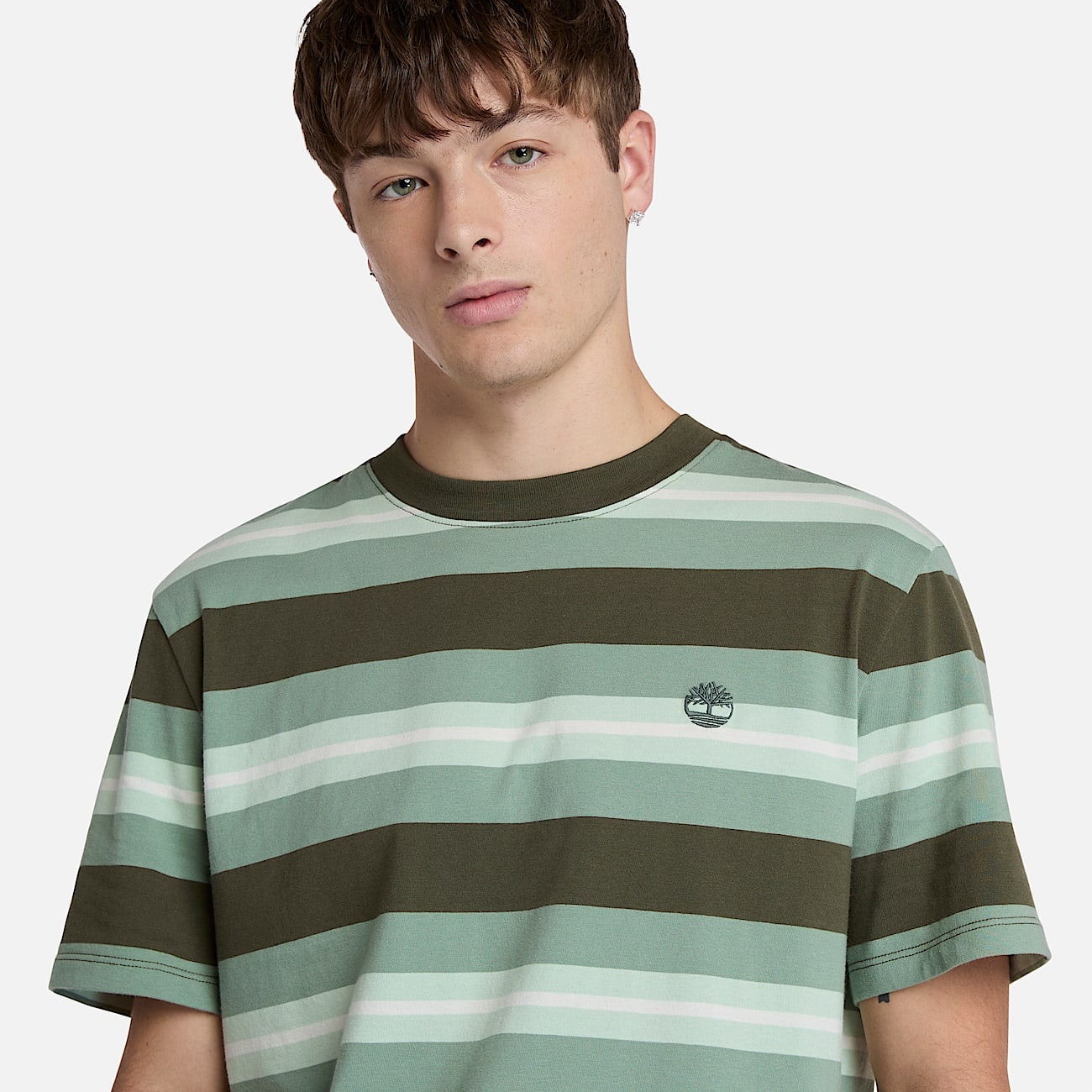 Men's Striped Short-Sleeve T-Shirt - 4