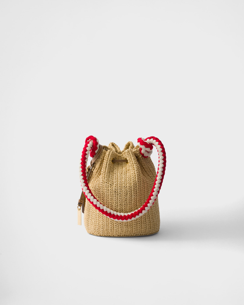 Crochet mini bucket bag 3