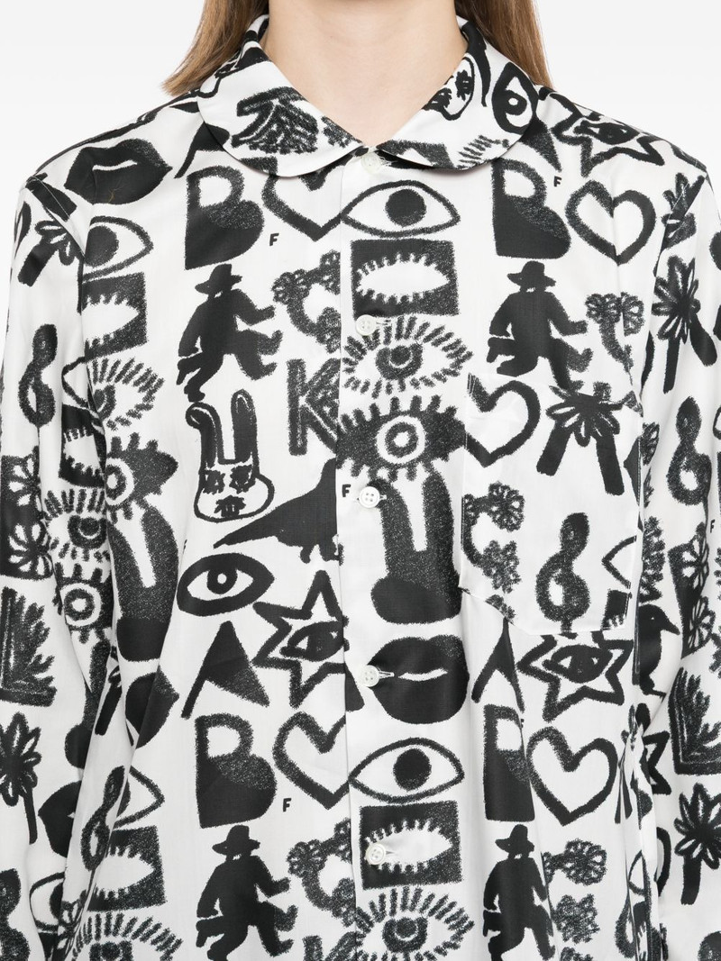 graphic-print shirt 5