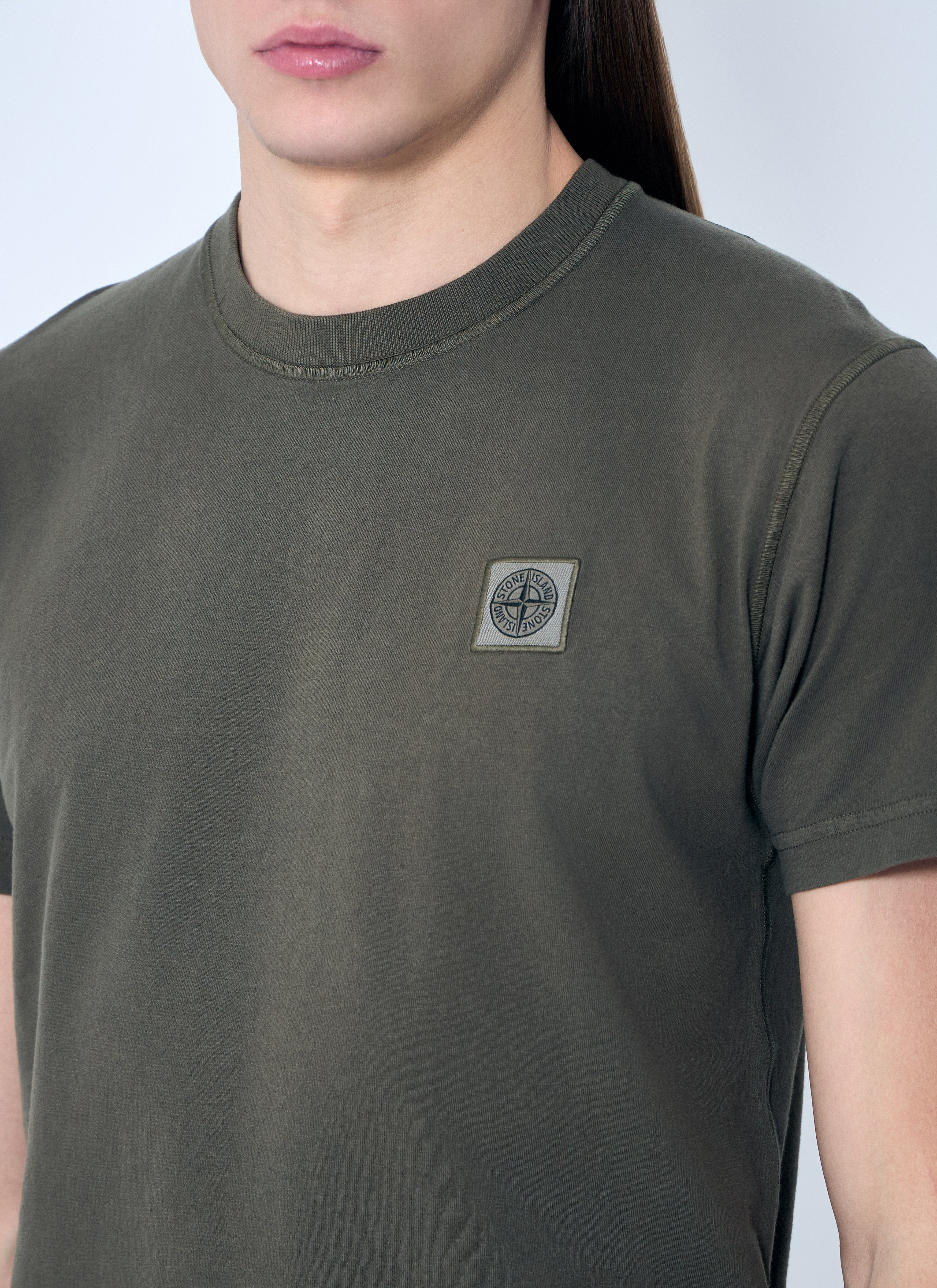 Stone Island Men Logo Patch T-Shirt - 5