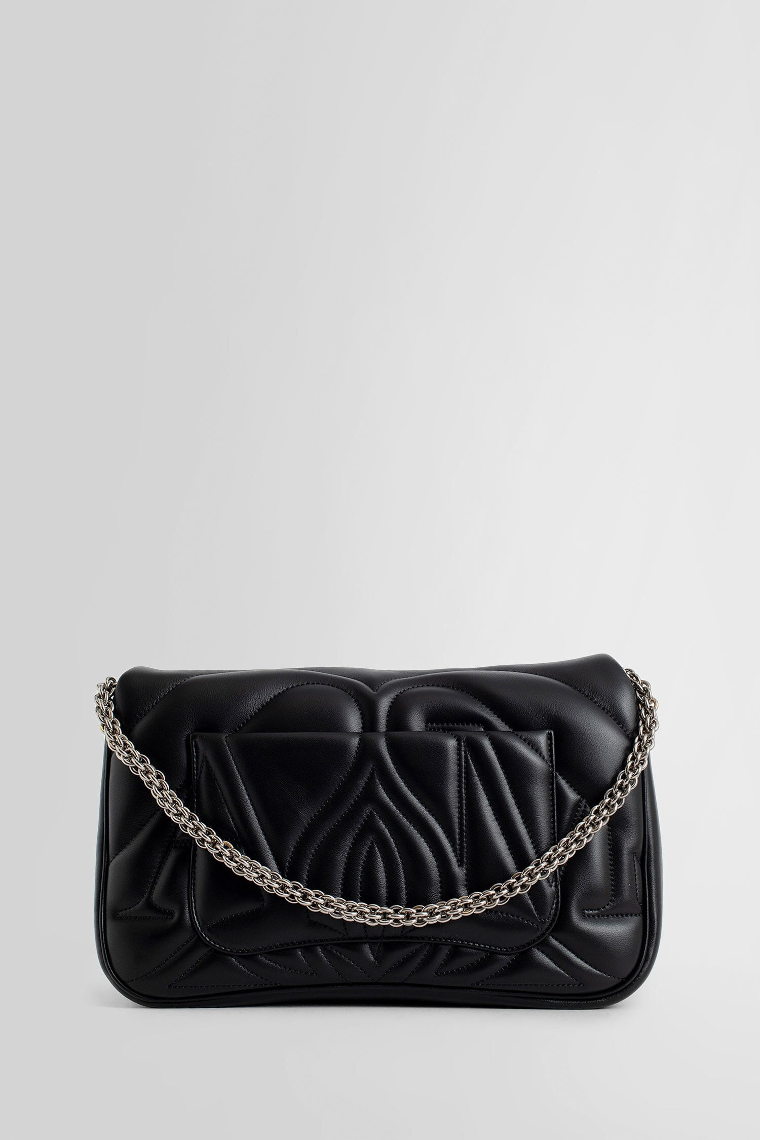 ALEXANDER MCQUEEN WOMAN BLACK SHOULDER BAGS - 3