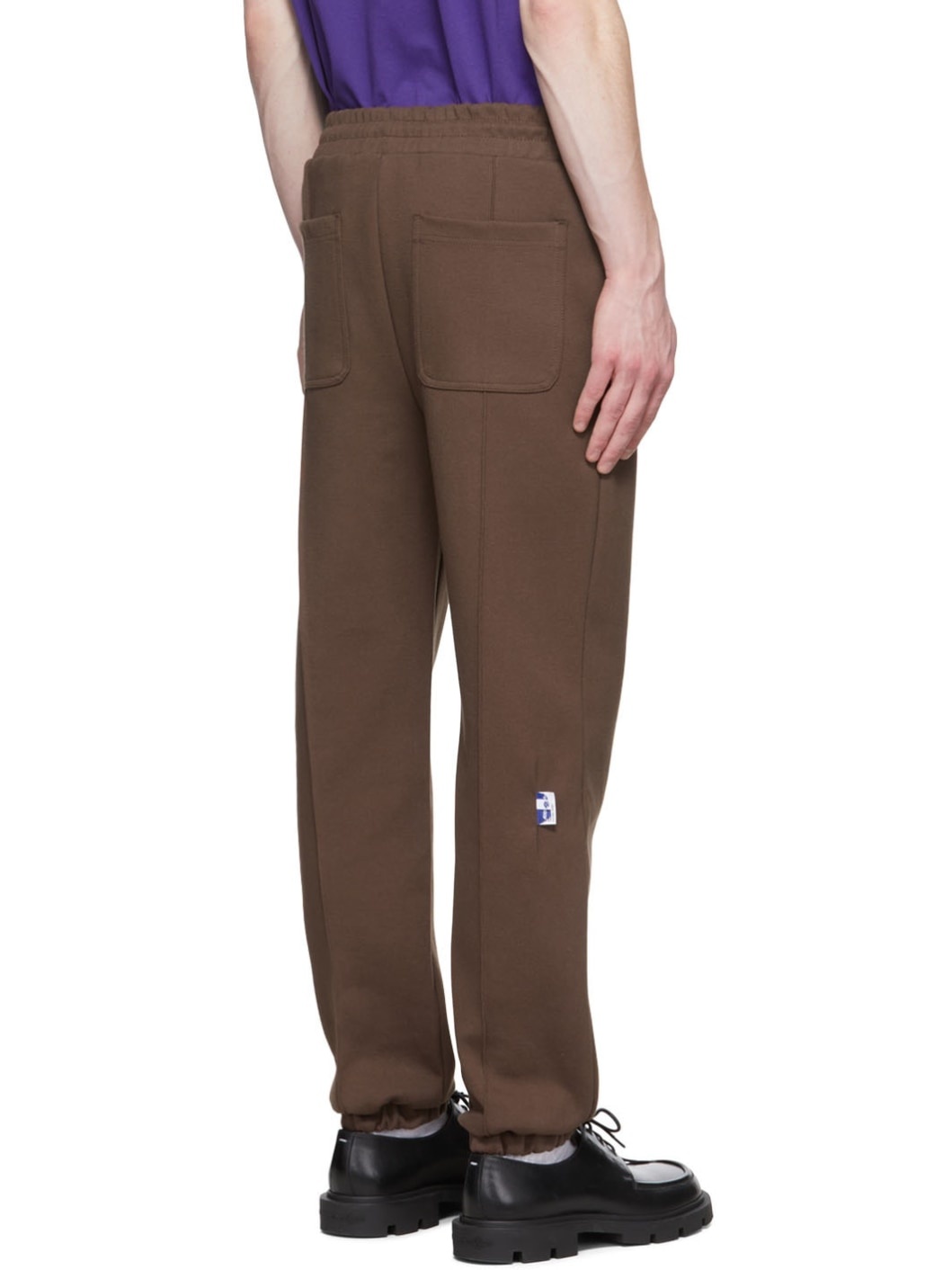 Brown Twin Heart Lounge Pants - 3