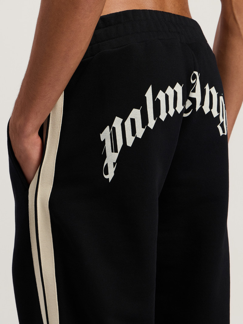 Curved Logo Track Sweatpants 6