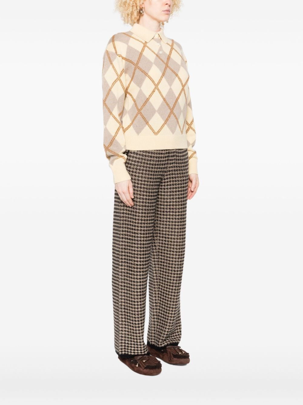 Jacquard polo shirt - 4