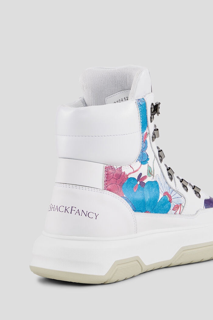 Ottawa High-top sneakers in White/Blue - 7