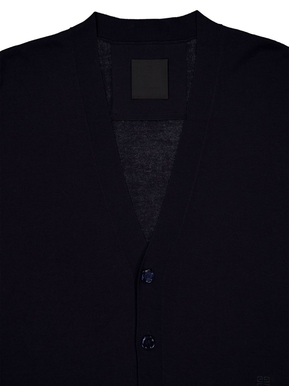 fine-knit V-neck cardigan - 3