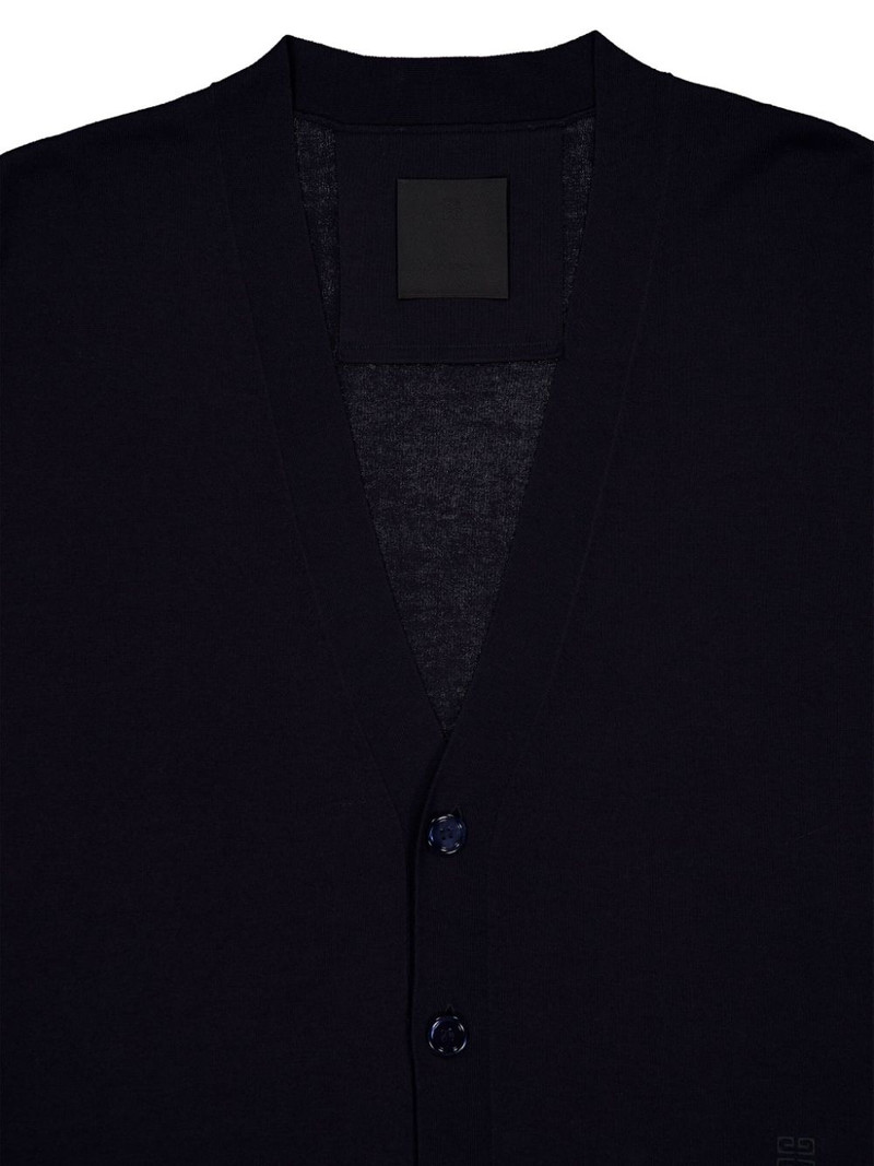 fine-knit V-neck cardigan 3