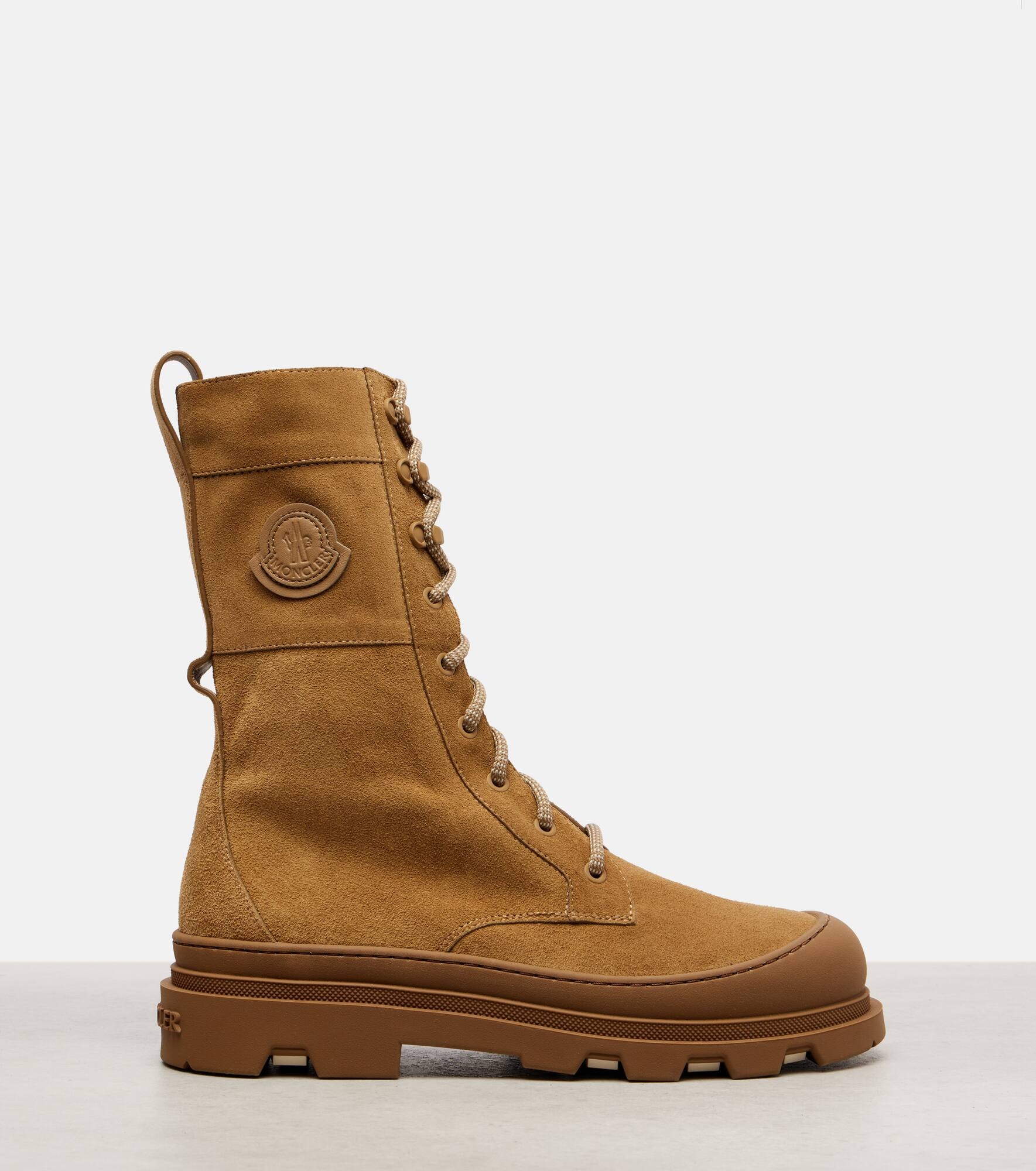 Vera suede combat boots - 4