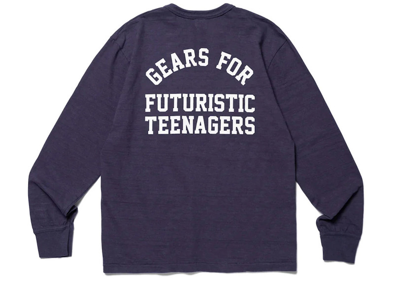 Human Made Human Made Graphic #7 L/S T-shirt Navy outlook