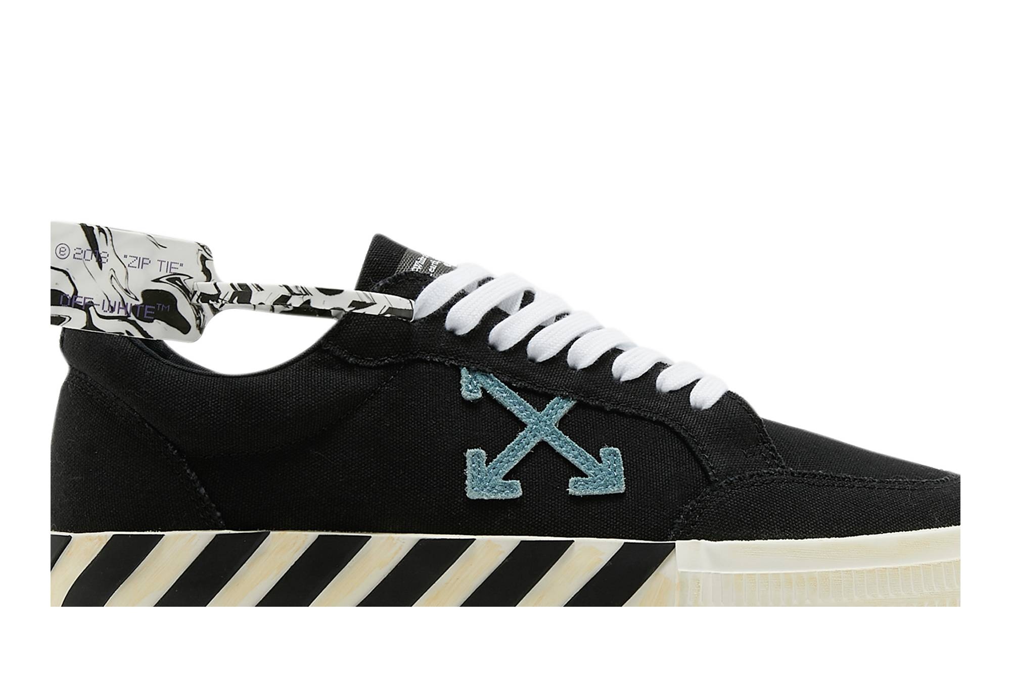 Off-White Vulc Sneaker 'Black White' - 2