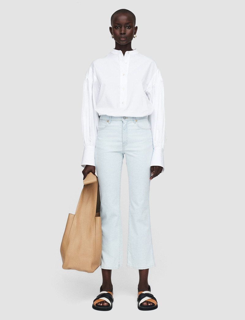 JOSEPH Denim Stretch Duke Trousers outlook