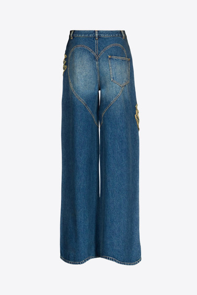 AREA CLAW CUTOUT RELAXED JEAN outlook