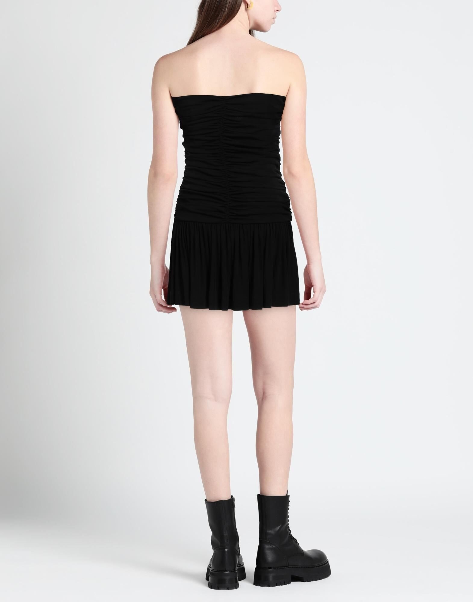 Black Women's Short Dress - 4