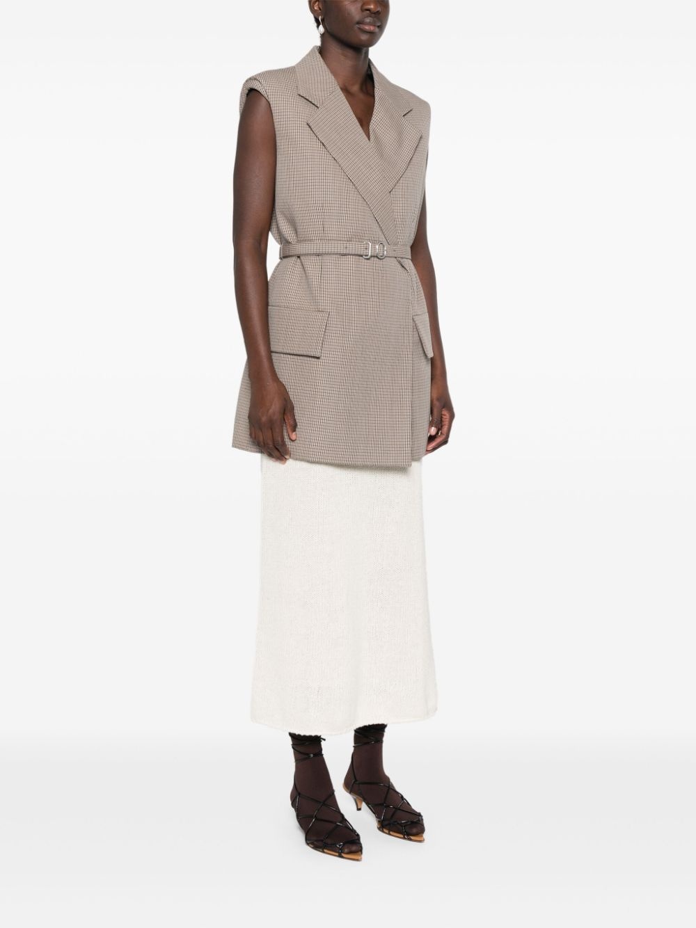 checked vest - 3